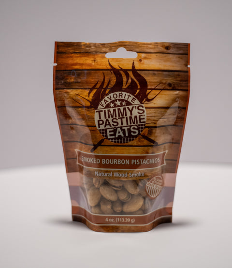Smoked Bourbon Pistachios 4oz - 6pk